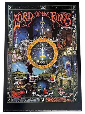 פוסטר שר הטבעות "LORD OF THE RINGS"