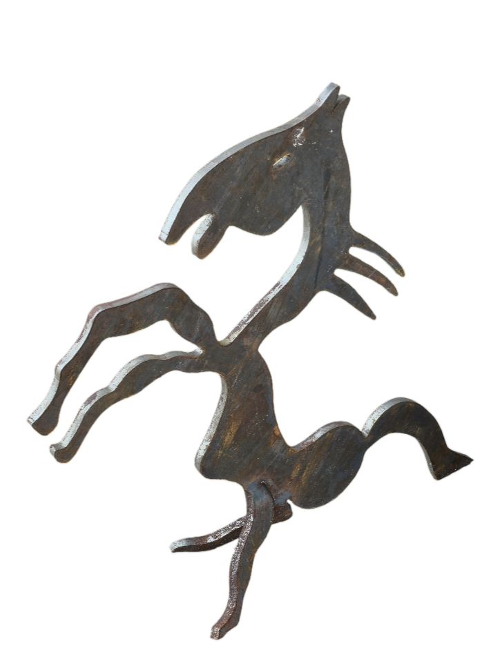 מנשה קדישמן
פסל ענקקקק!!!
סוס עומד על 2 רגליים!
עבה במיוחד!!!
כבד מאודדדדד!!!
עובי 20 מ"מ
גובה 