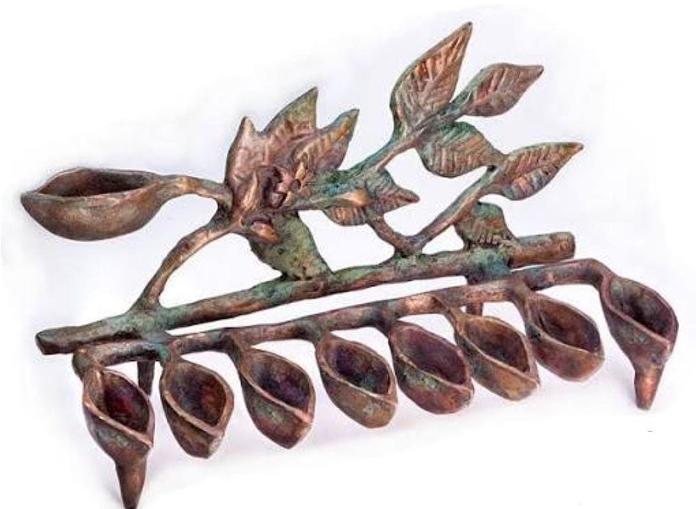 שאול בז
חנוכיית ברונזה מהממת!!!
חתומה