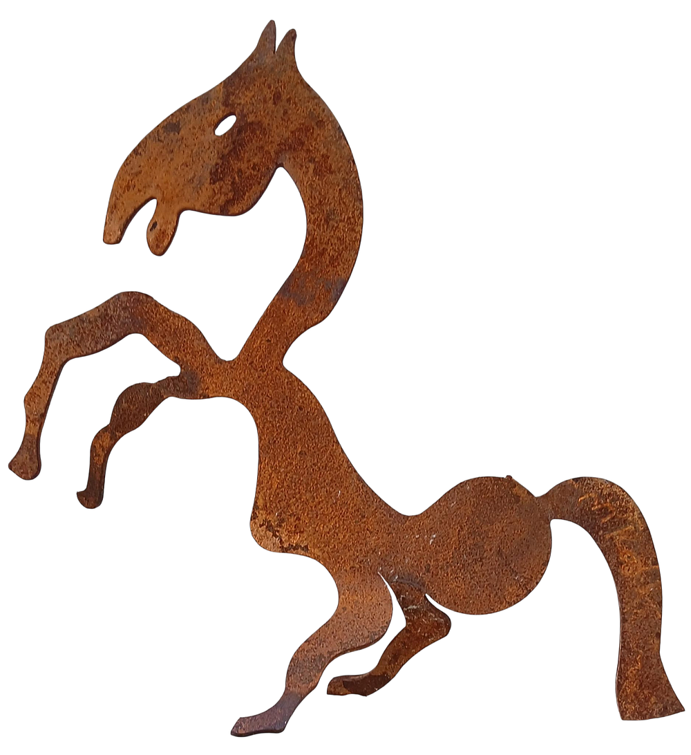 מנשה קדישמן
פסל סוס
45&times;49 ס"מ
חתום