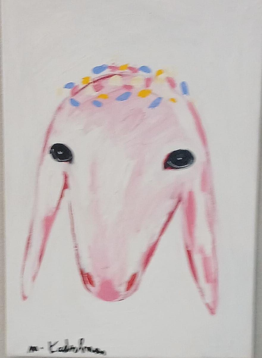 מנשה קדישמן
עבודה נדירה במידה נדירה!
אקריליק על בד
35&times;50 ס"מ
חתום