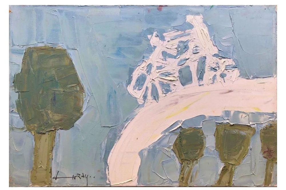 ליאו ריי
שמן על בד
חתום 
60&times;40 ס"מ