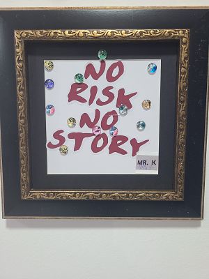 2 יצירות פופ ארט חתומות Mr K ,