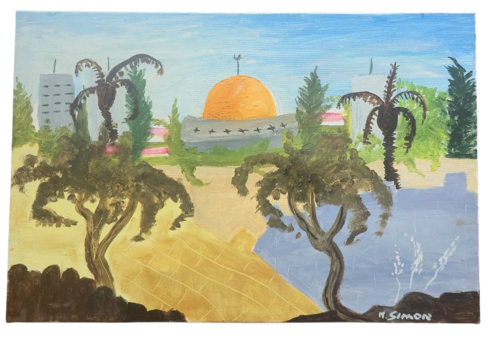 ניצה סימון
שמן על בד
50&times;70