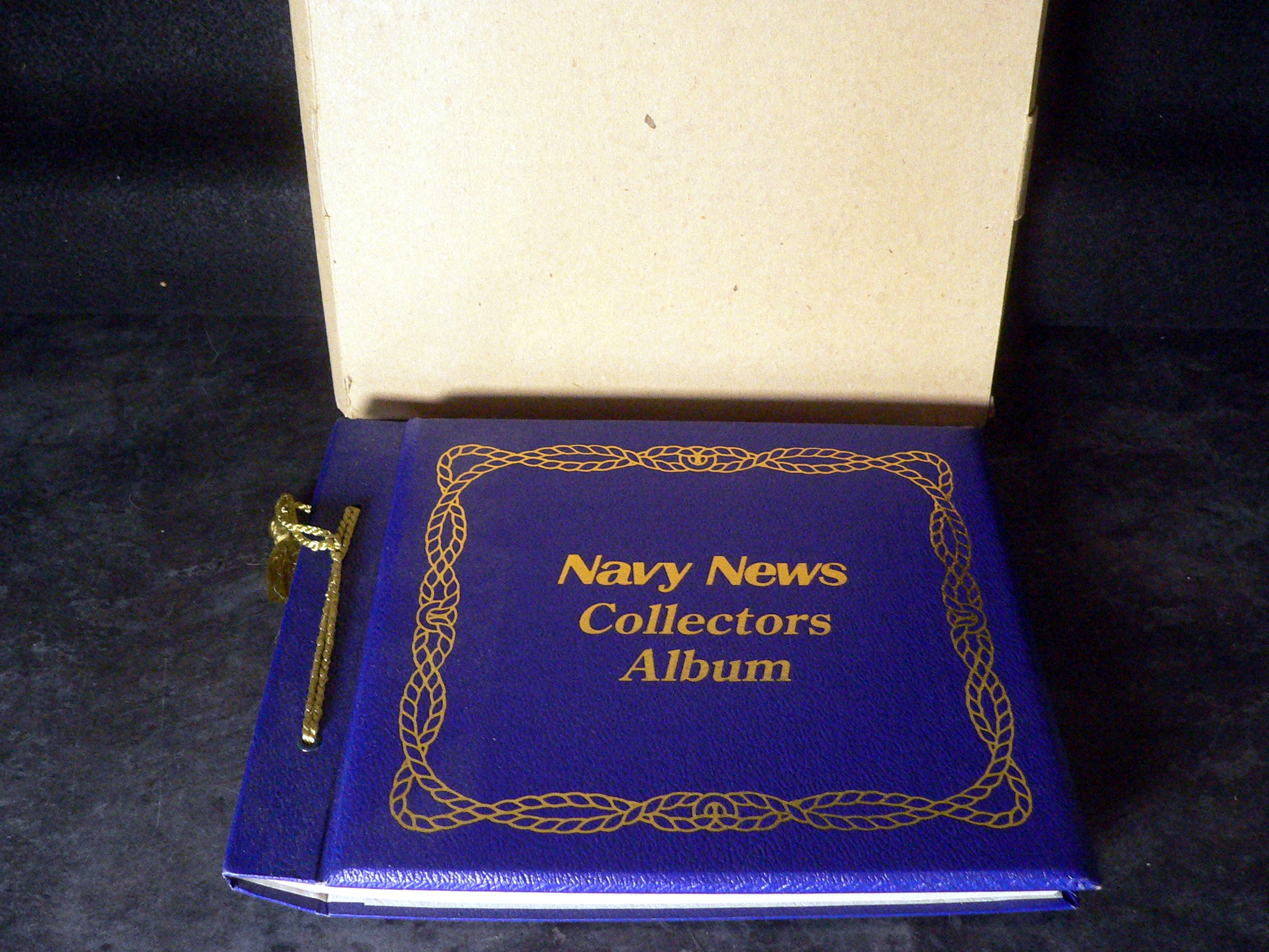 Navy News Collectors Album - HMS Ark Royal, HMS Coventry and a whole book full of photo cards