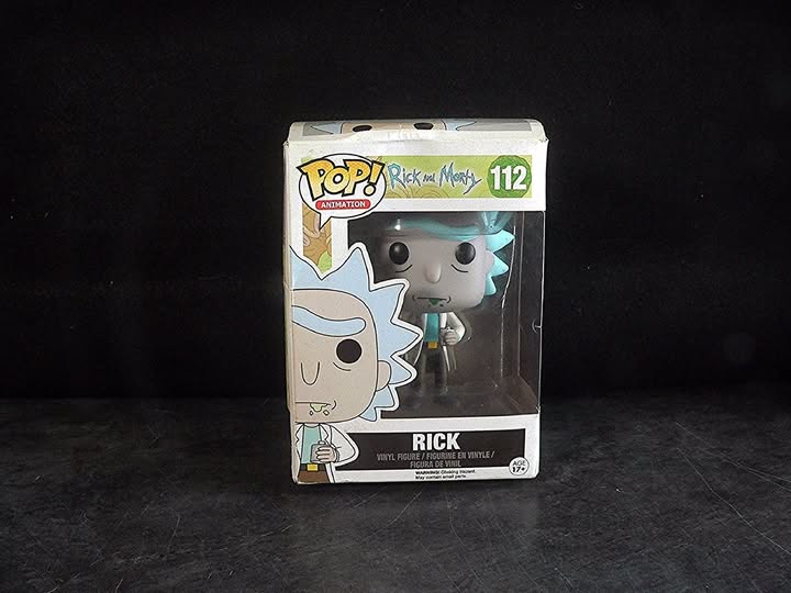 Boxed Funko Pop! Morty #112 Rick from Rick and Morty
