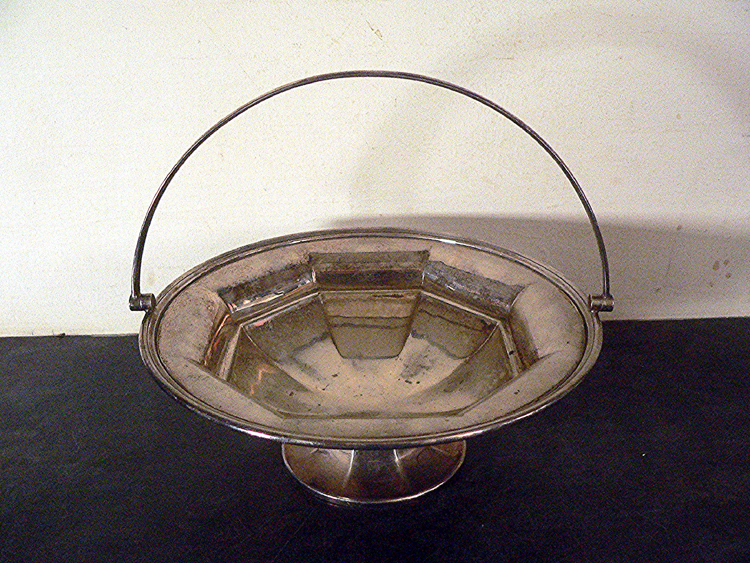 Antique Silver Plate Bowl by Martin, Hall & Co (c1900) - stamped "4971"