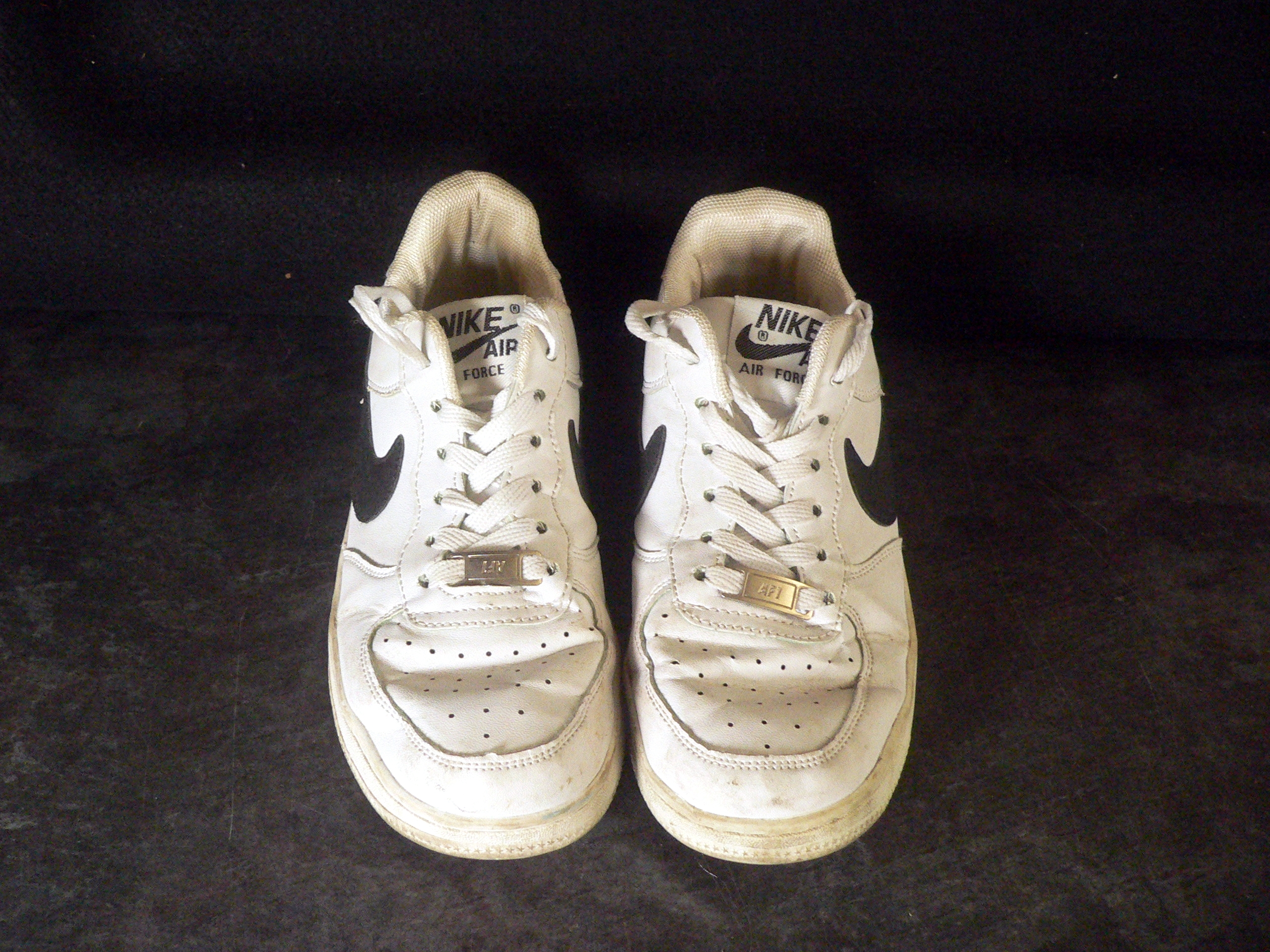 Branded as Air Force 1 Nike trainers