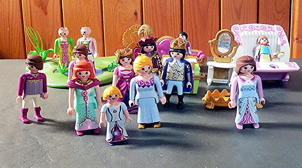 Playmobil Geobra Toy Bundle - Figures Accessories - Lots of Vintage 1987 to 2011