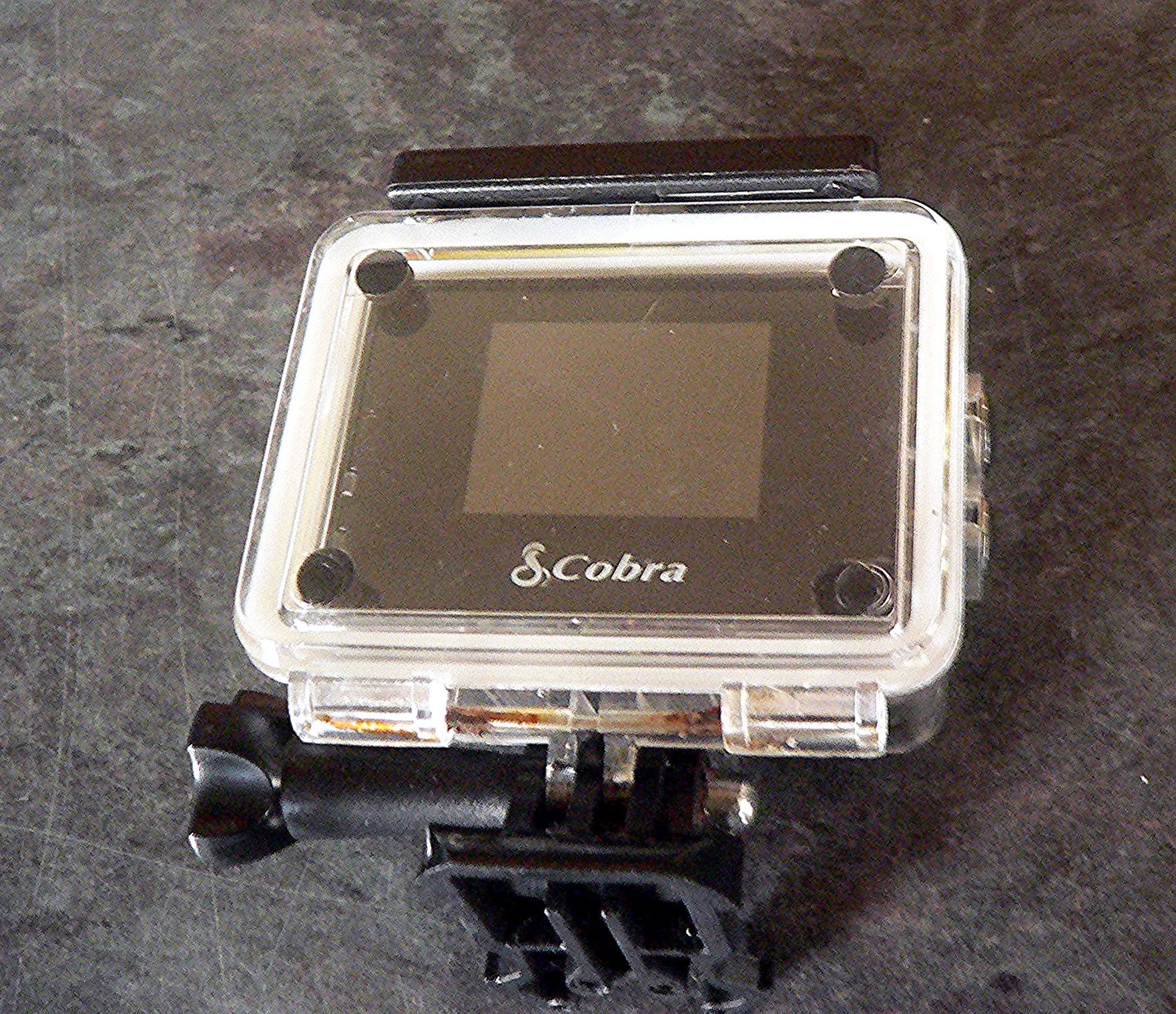 Cobra HD action camera with protective outer case