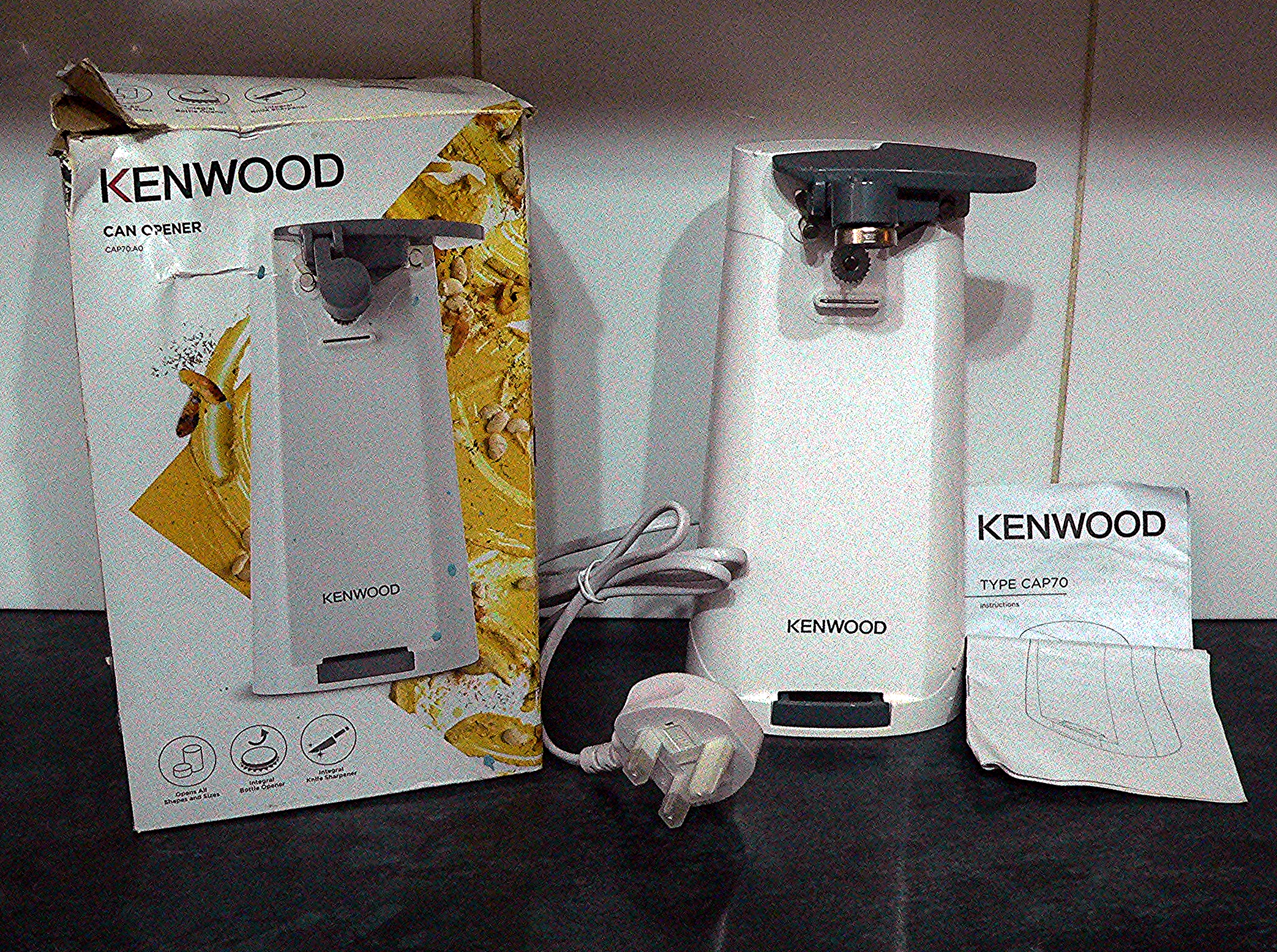 Kenwood 3 in 1 Electric (Mains) Can Opener