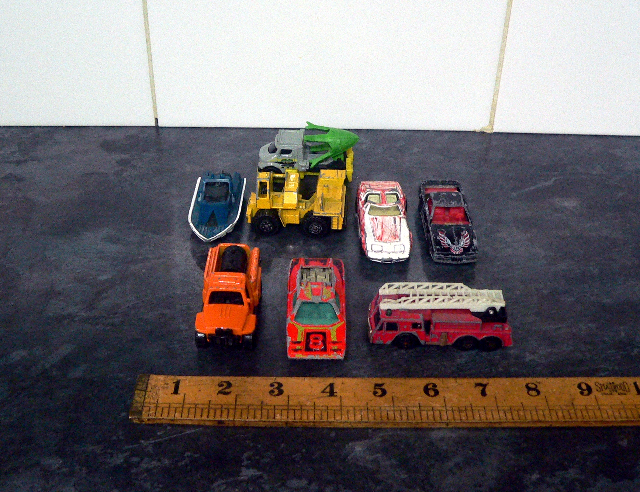 Matchbox vehicles from 1973 onwards