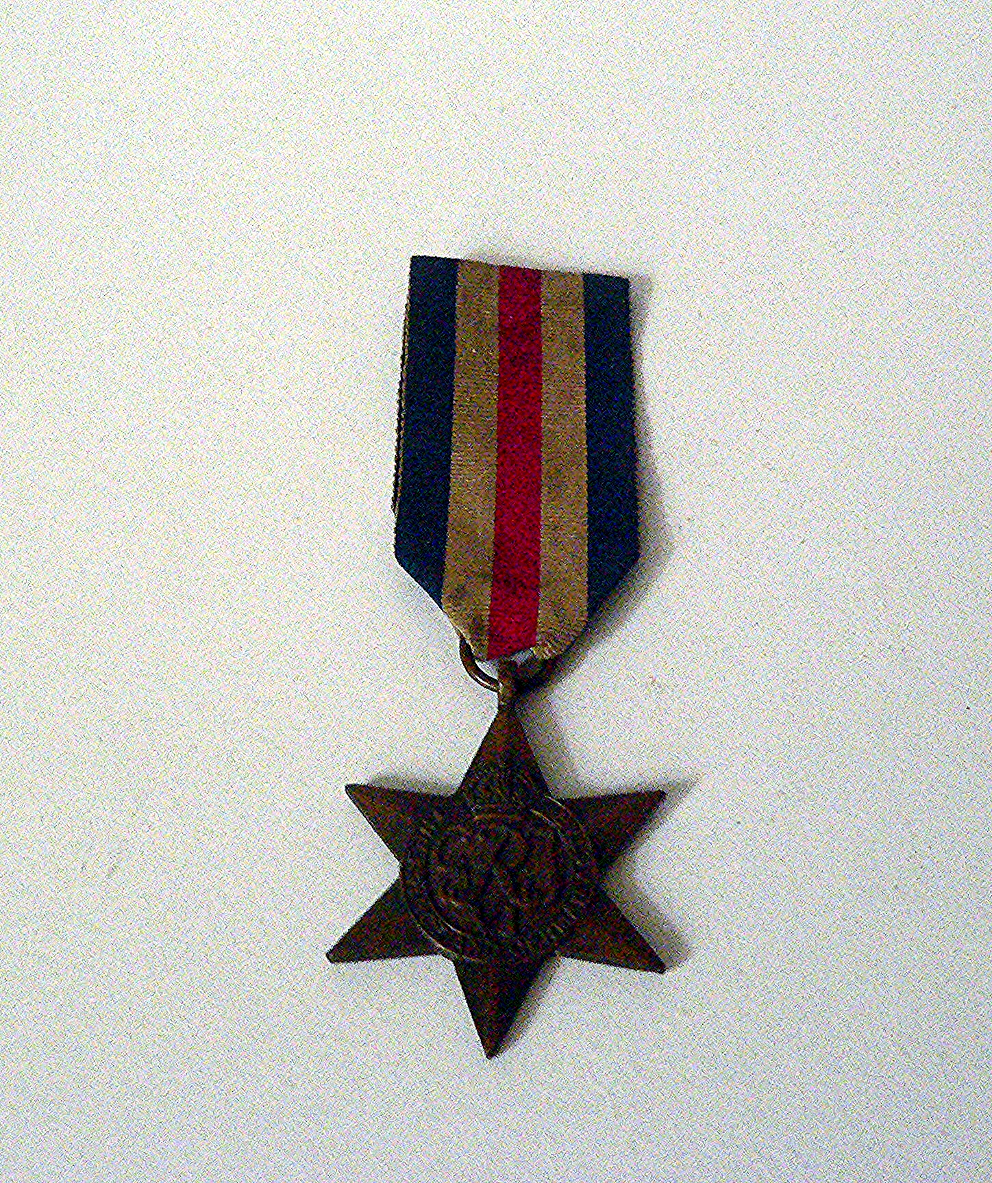 British "France and Germany Star" medal from World War II