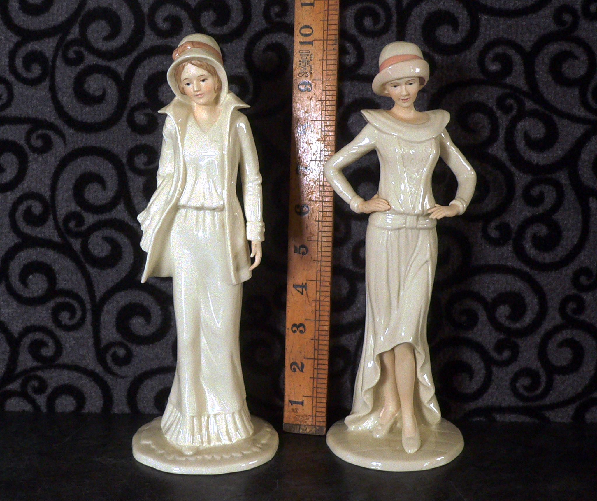 Pair of "Regal" branded figurines - P122 Lucinda & P120 Eve
