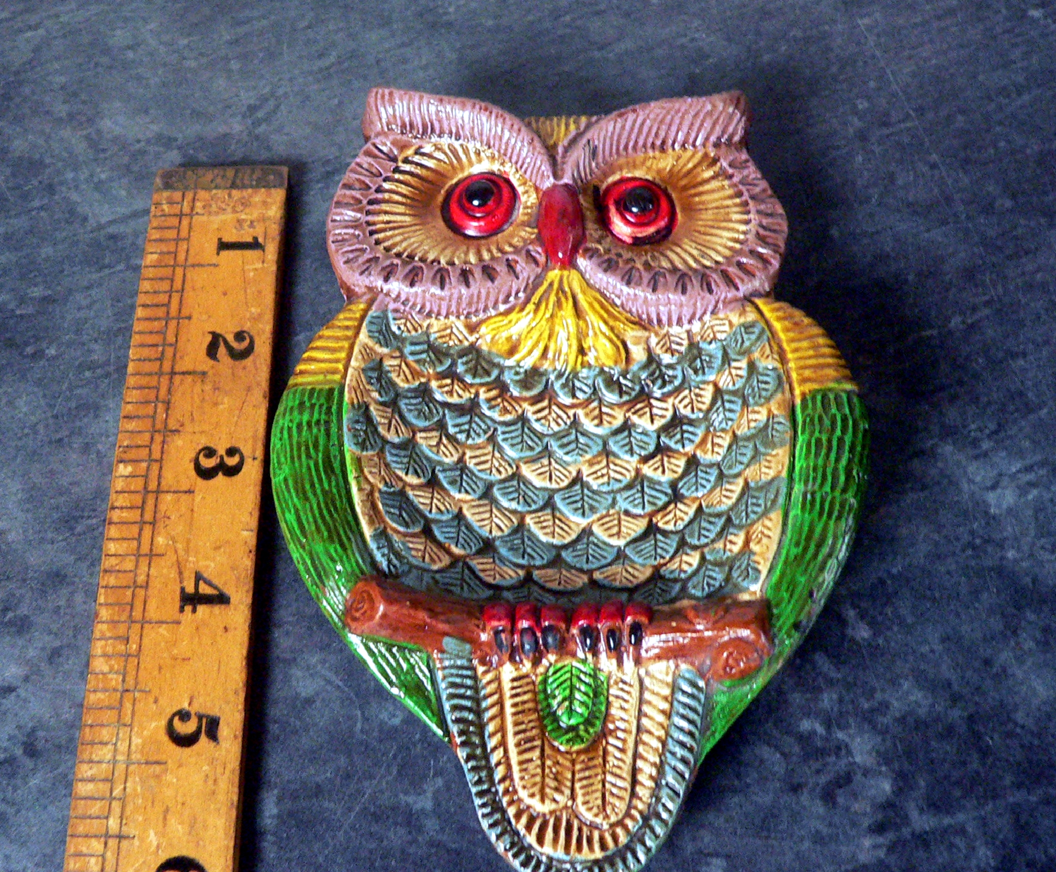 Vintage 1960s/70s Owl Trinket Dish,  Ceramica Convento Jesus Maria Aracena, Spain