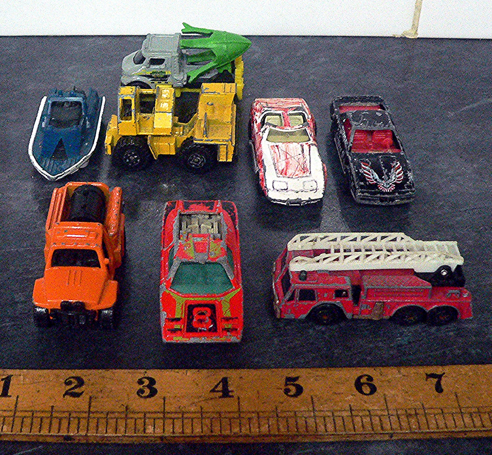 Matchbox vehicles from 1973 onwards
