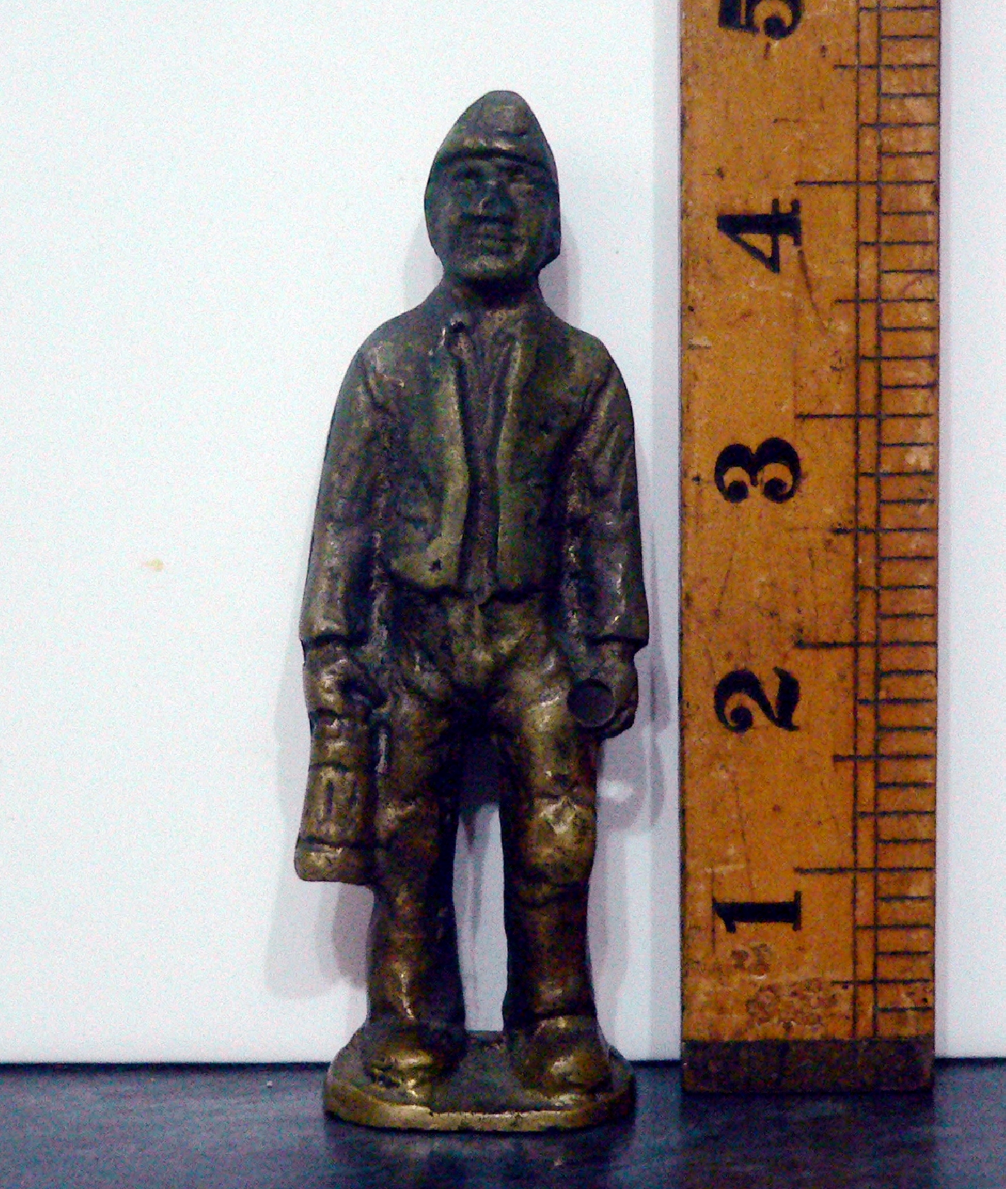 Solid brass miner 266g