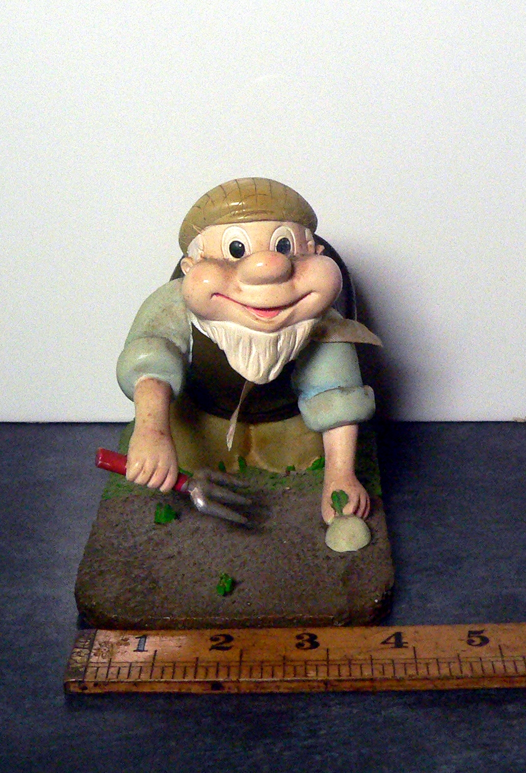 Woolworths cheeky gardener figurine.