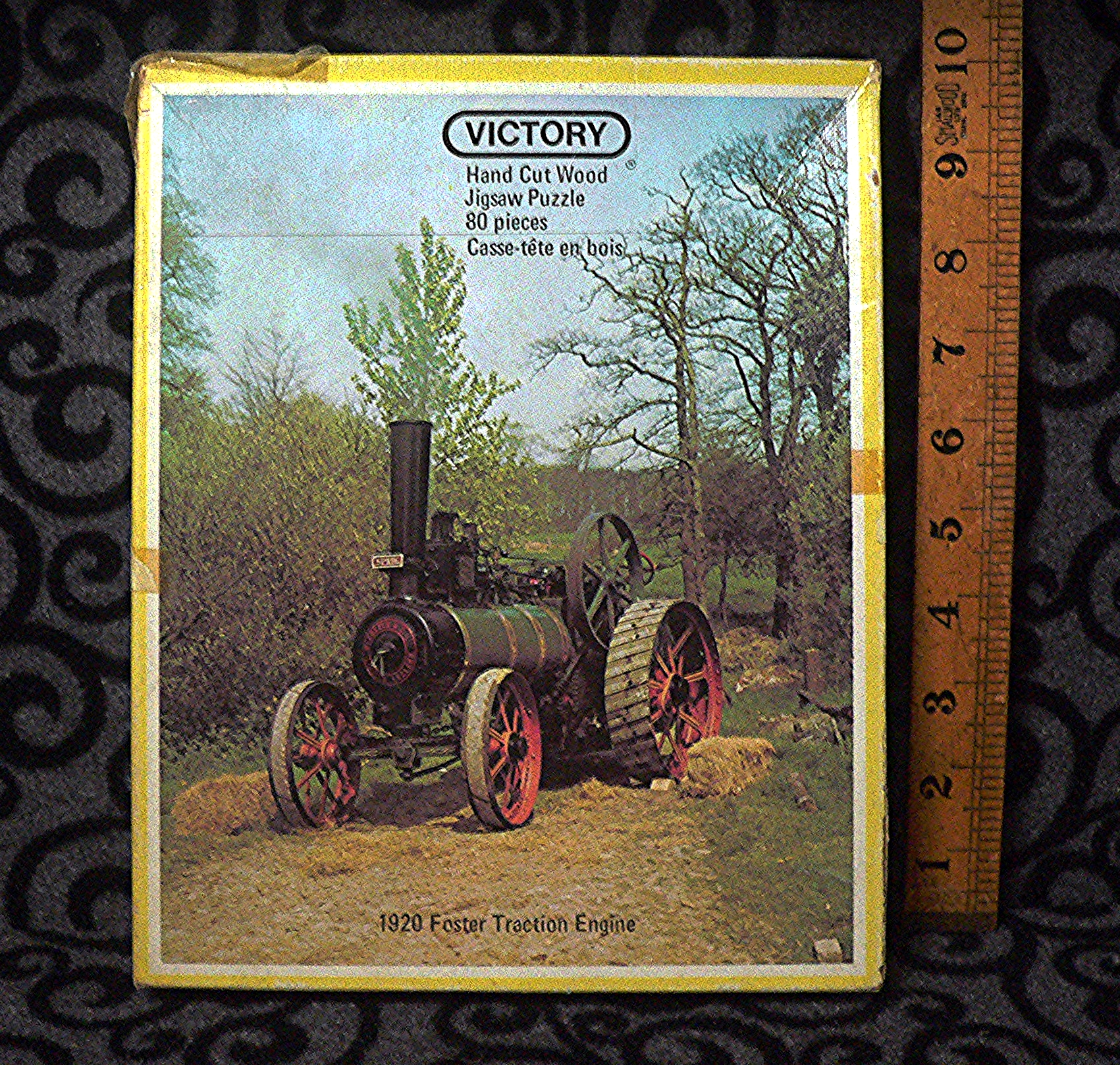 80 piece wooden jigsaw puzzle by Victory.