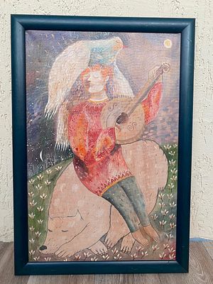 Алёна Азёрная. Языческие Сказки. 2002. Холст. 
Алёна Азёрная (Панычева Елена Павловна) — 