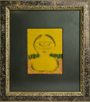 Г. Райшев. Хозяйка Югры. (1980-е). . Картон, масло. 36х31,5; 20,8х15,8 
Геннадий Степанович 