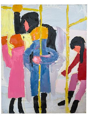 Сергей Лаушкин "Каникулы". 70 х 60 см 
холст, масло 
2011 
Сергей Лаушкин (род. 1953) — 
