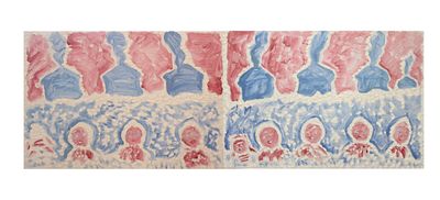 Геннадий Райшев Диптих &laquo;Мороз – дымы&raquo;. 2013. ДВП/ масло. 45x65 см. 
Каждая Без видимых повреждений.