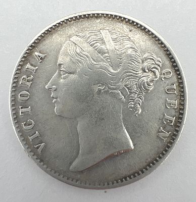 Уильям Вайон (1795 - 1851) - Монета. Британская индия. 1 рупия. 1840. . Серебро 0.917 пробы. 