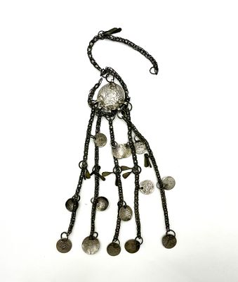 (П) Монисто с монетами. Ближний восток. Конец XIX в. 45 см