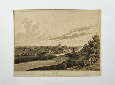 (П) Роберт Боуэр (1758-1834) - издатель - Смоленск. Лист из издания «Иллюстрированные заметки о
