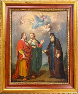 (П) Богневский (Багневский) Федор (конец XVIII - начало XIX вв.) - Святые мученики Прокл и Иларий 