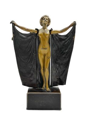 (П) [Венская бронза] Кауба Карл (Kauba Carl, 1865—1922) - скульптор - Механическая скульптура 