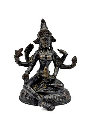 (П) Статуэтка Шива. XX в. Бронза, В -16 см