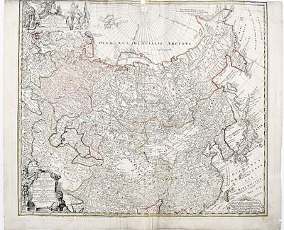 (П) Карта Российской Империи и Тартарии, составленная по новейшим источникам / карт. Иоаннес 