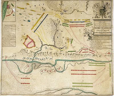 (П) &laquo;План знаменитого сражения, произошедшего в окрестностях Полтавы на Украине между армией 