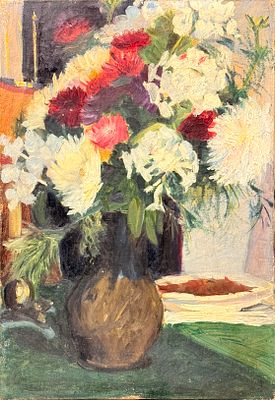 (П) Рутковский Николай Христофорович (1892-1968) - Натюрморт. пер.пол. XX в. . Холст, масло, 49 х 