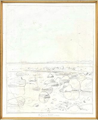 (М) Шишкин Иван Иванович (1832-1898) - У Берегов Финского залива. Конец 1880-х - начало 1890-х 