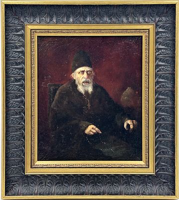 (П) Пелевин Иван Андреевич (1856-1917) - Иван Грозный. Конец XIX - Начало XX вв. Холст, масло. 38 
