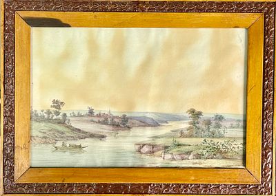 (П) [Без резерва] Немировский Леопольд (1810-1883) - Восточная Сибирь. 1856 г. Бумага, акварель 
