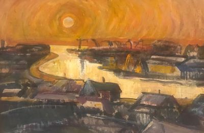 Илья Бадал - Соната молчания. 2009 г., Доска, Акрил. описание: 
Соната молчания 
2009 г. 
Доска 