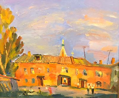 Валерий Векшин - День Рождения. описание: 
Валерий Векшин - День Рождения 
2002 г. 
Холст, масло 
