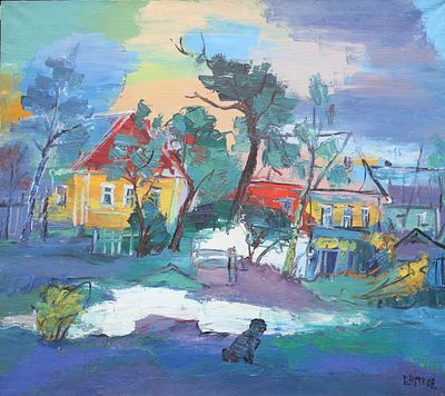 Борис Четков - На Ладоге. описание лота: 
Борис Четков - На Ладоге 
Холст, масло, 1994 год 
Размер 