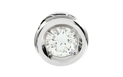 Anh&auml;nger 0,78g 750/- Wei&szlig;gold mit Diamant ca. 0,25 ct. Anh&auml;nger 0,78g 750/- Wei&szlig;gold 