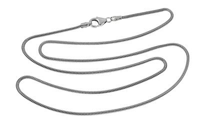 Kette 3,97g 585/- Wei&szlig;gold, L&auml;nge ca. 44,50 cm. Kette 3,97g 585/- Wei&szlig;gold, L&auml;nge ca. 