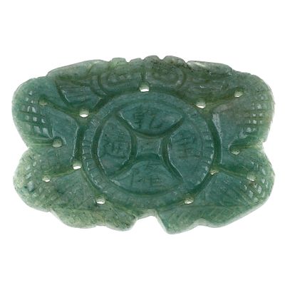 Nephrit Gavur 139,25 ct., ca.61x44 mm