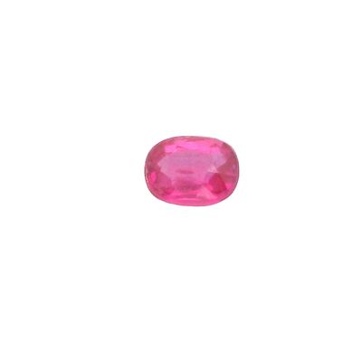 Rubin 0,25 ct. L&auml;nge: 4,31 mm Breite: 3,36 mm H&ouml;he: 2,00 mm