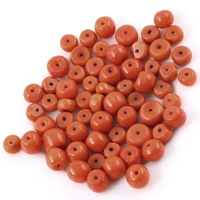 Konvolut Koralle 62 St. geb. 147,94 ct.