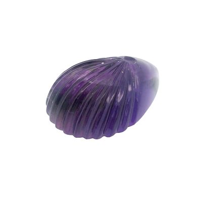 Amethyst Gravur 32,47 ct., ca. 27x18 mm