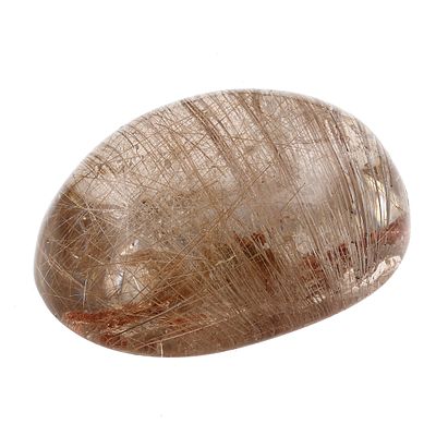 Rutilquarz 60,64ct.,Durchmesser 20mm,H&ouml;he 13mm