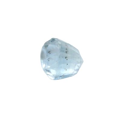 Saphir Cabochon facettiert. 1,73ct. Breite:5,30mm. L&auml;nge:5,92mm. Saphir Cabochon facettiert. 1 